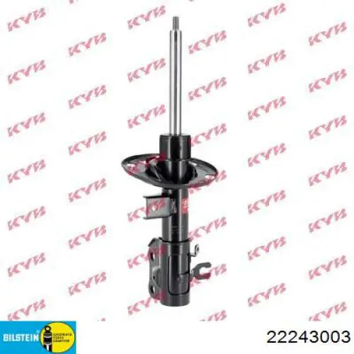 Амортизатор передній, лівий 22243003 Bilstein