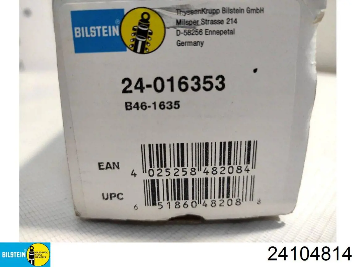 Купити 24104814 Bilstein Стійка амортизатора задня