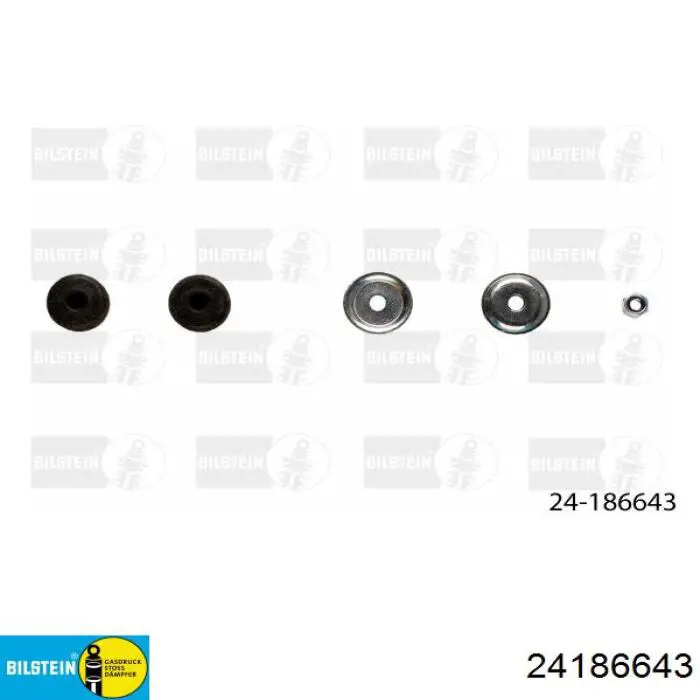 Стойка амортизатора передняя Bilstein 24186643 ціна, від 168.93 USD