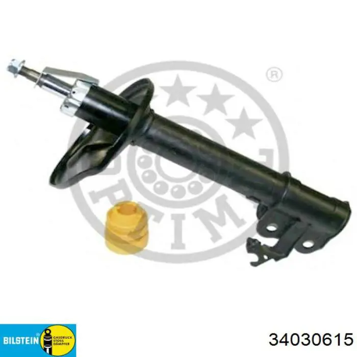 Амортизатор передній, лівий 34030615 Bilstein