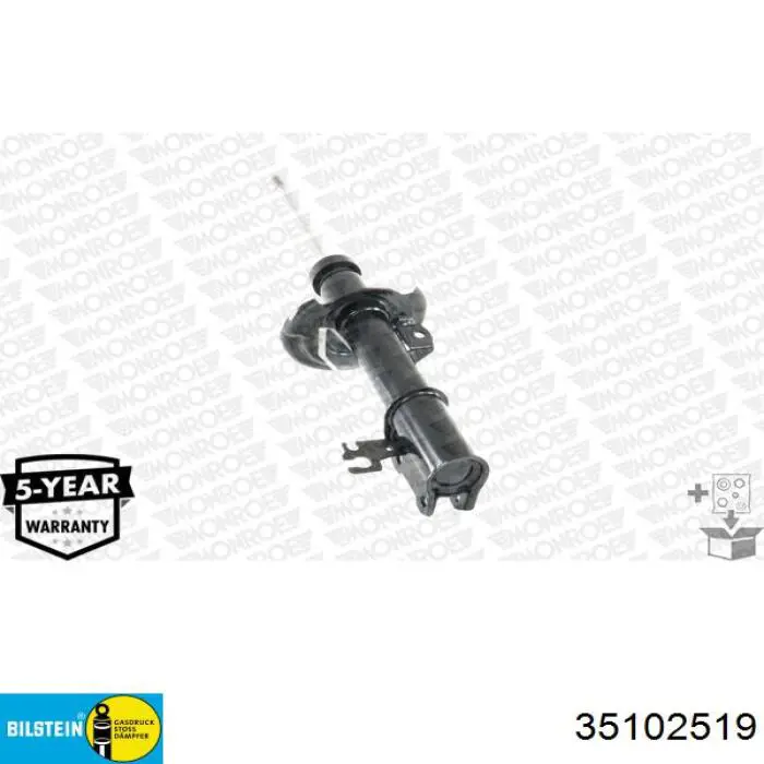 Купити 35102519 Bilstein Амортизатор передній, правий