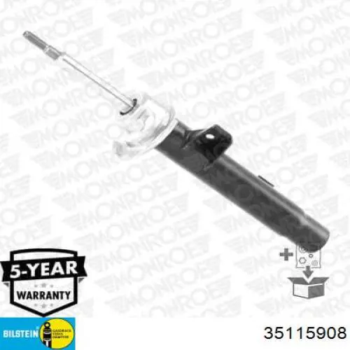 Амортизатор передньої підвіски, лівий Bilstein 35115908 ціна, від 189.27 USD