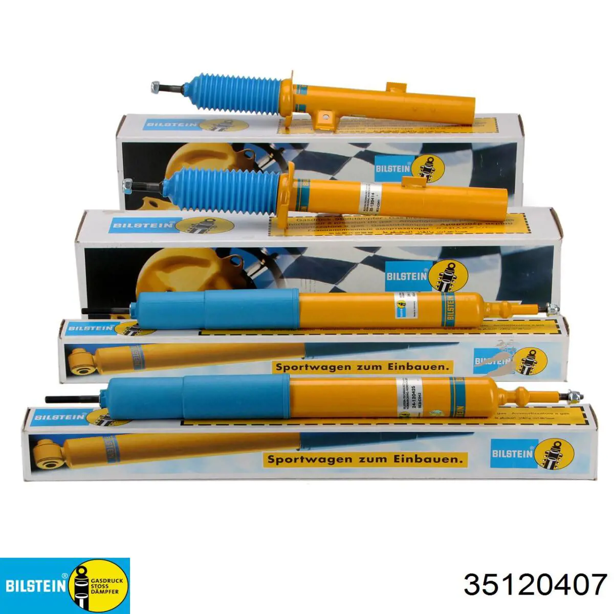 Амортизатора передній лівий 35120407 Bilstein