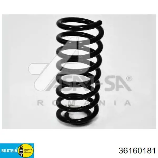 Пружина задня 36160181 Bilstein