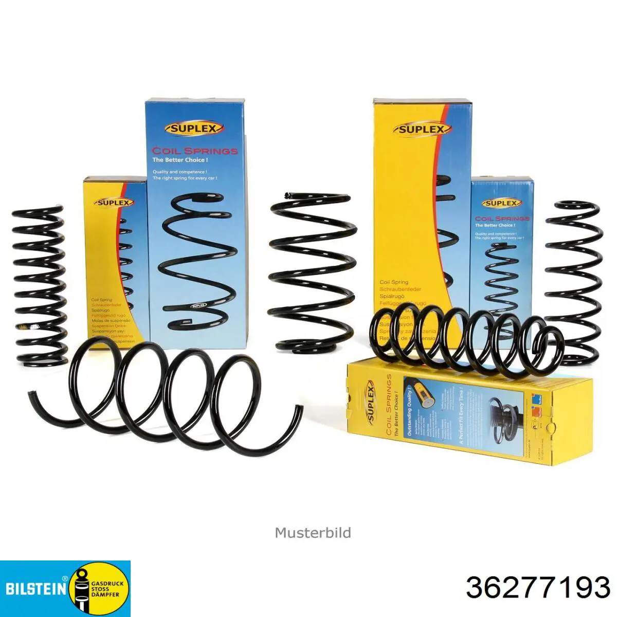 36277193 Bilstein Пружина підвіски задня