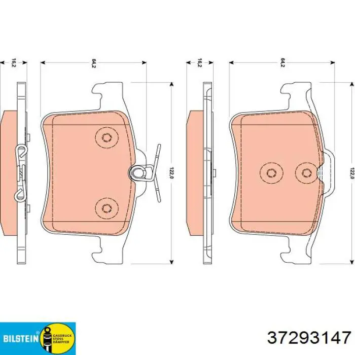 Пружина передня Bilstein 37293123 ціна, від 44.78 USD