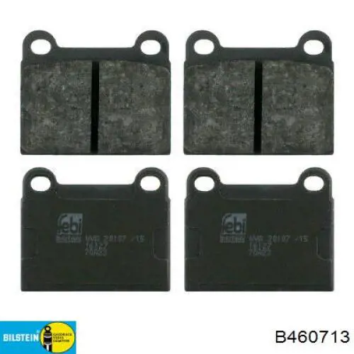 Купити B460713 Bilstein Стійка амортизатора задня