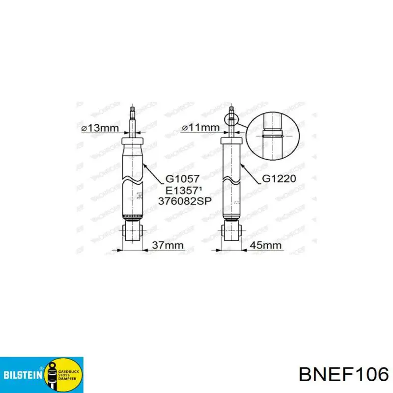 Амортизатор задній BNEF106 Bilstein