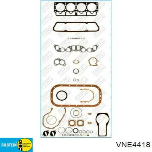 Амортизатор передній, правий Sachs 312249 ціна, від 41.99 USD