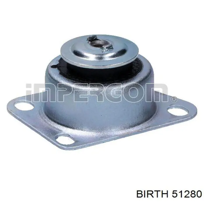 Подушка (опора) двигуна, задня права Birth 51280 ціна, від 22.25 USD