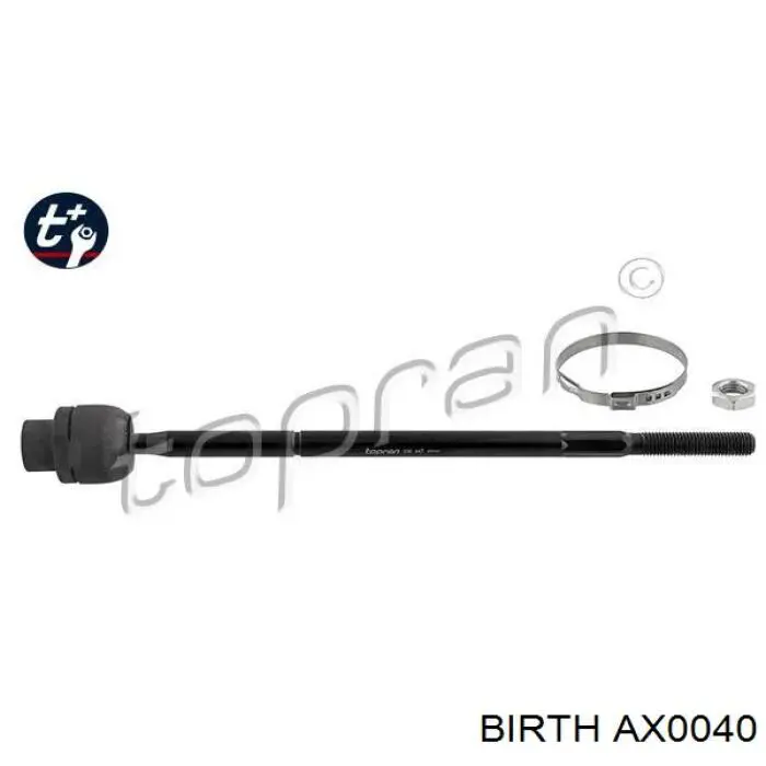 Тяга рульова поперечна Birth AX0040 ціна, від 7.17 USD