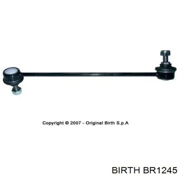 BR1245 Birth Важіль задньої підвіски верхній, лівий/правий