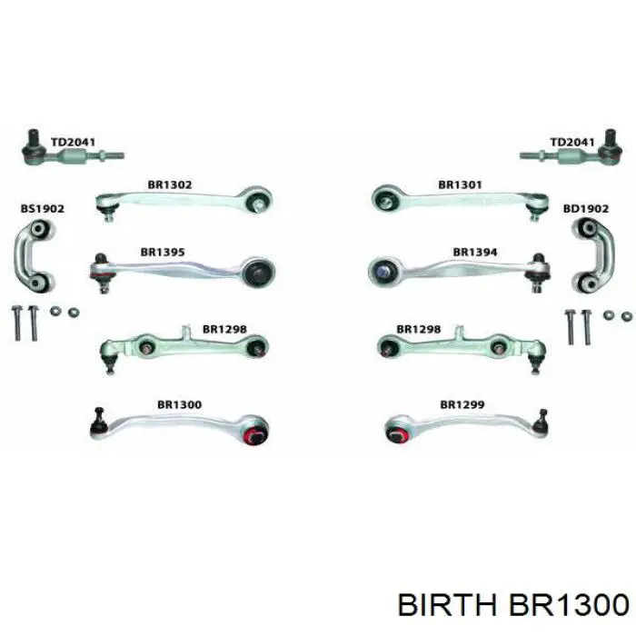 Важіль передній лівий Birth BR1300 ціна, від 42.41 USD