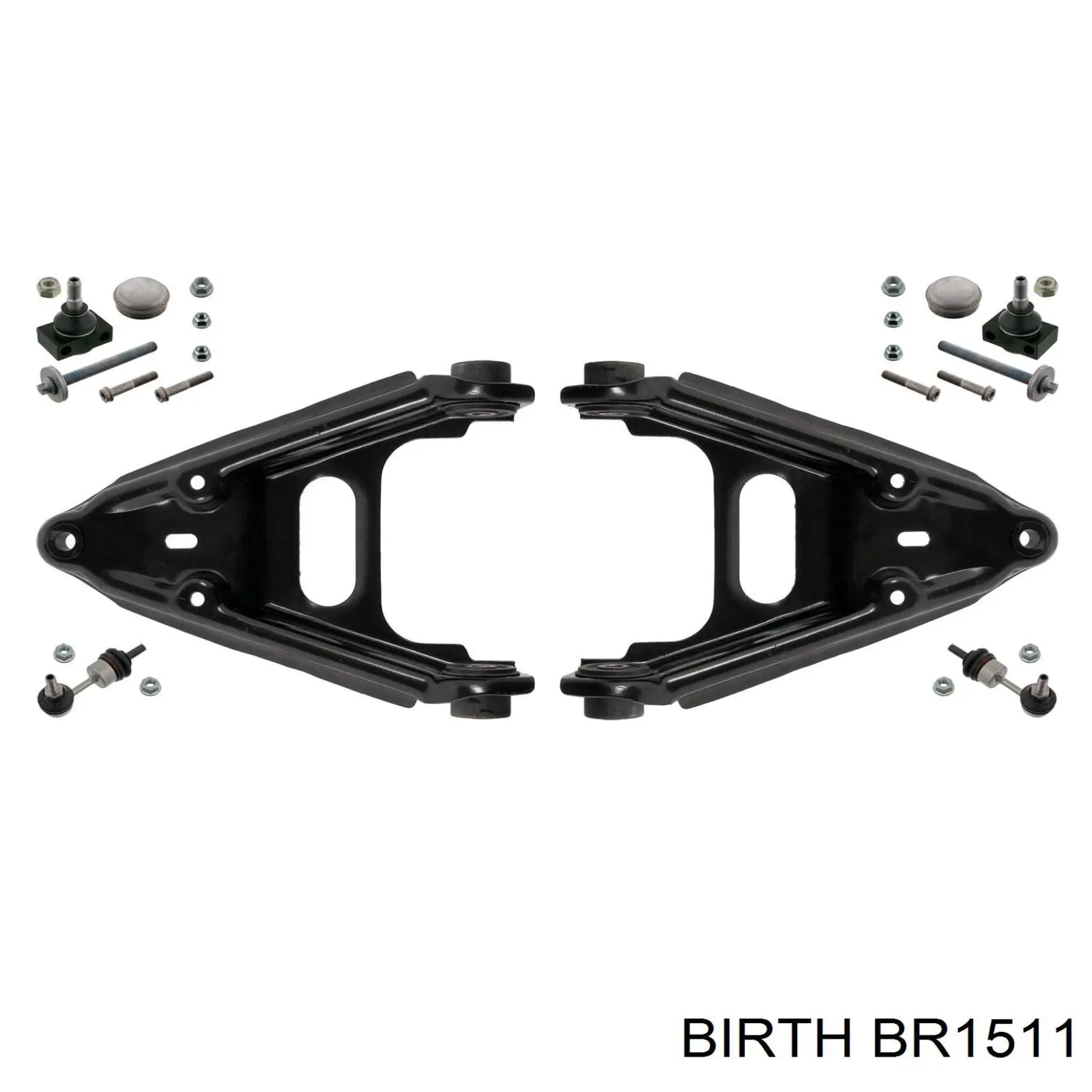 Купити BR1511 Birth Важіль передньої підвіски нижній, лівий/правий