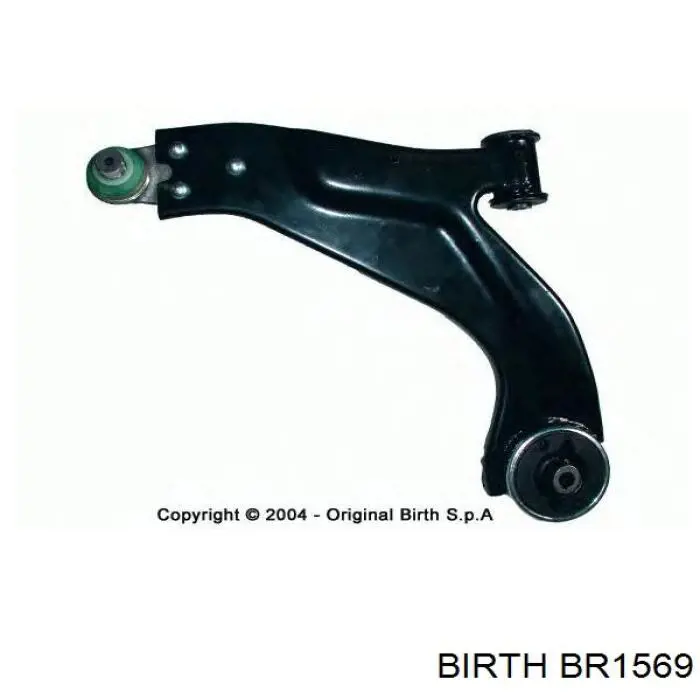 Правий важіль передній нижній підвіски Birth BR1569
