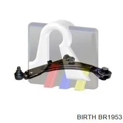 Важіль передній лівий Birth BR1953 ціна, від 60.50 USD