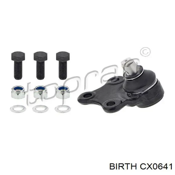 Кульова опора, нижня Birth CX0641 ціна, від 8.22 USD