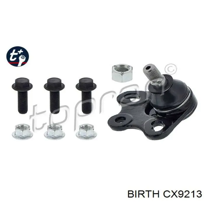 Кульова опора, нижня Birth CX9213 ціна, від 15.24 USD