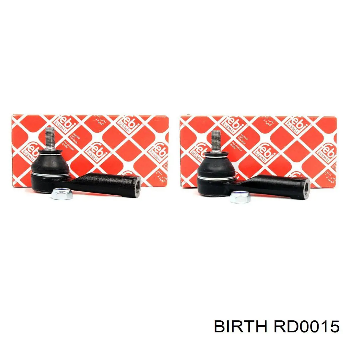 Накінечник рульової тяги, зовнішній Birth RD0015