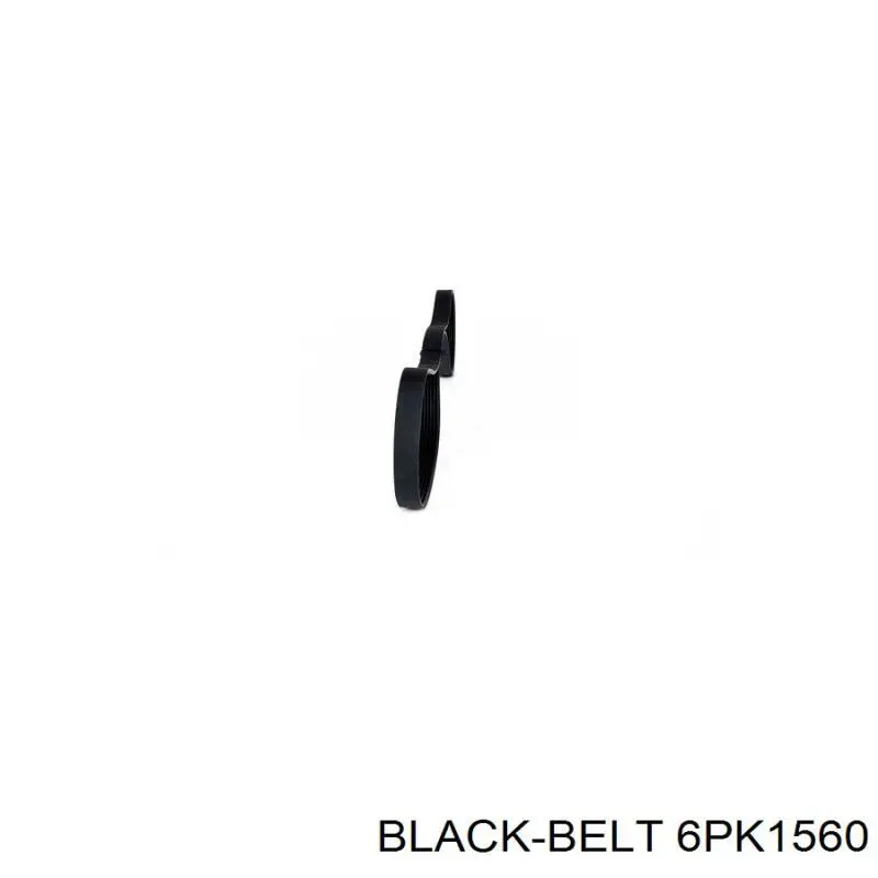 Ремінь приводний, агрегатів 6PK1560 Black Belt