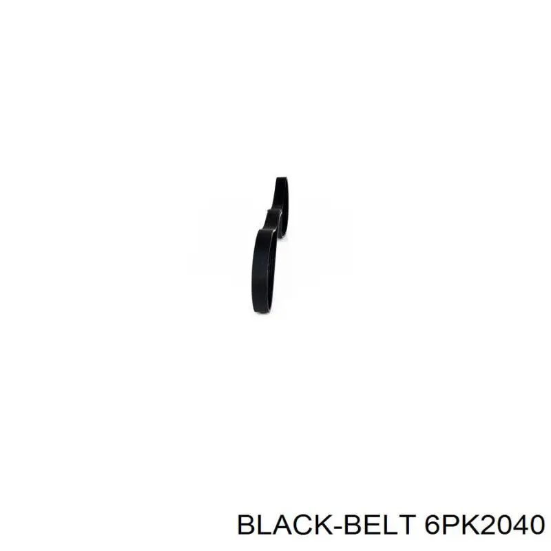 Ремінь приводний, агрегатів 6PK2040 Black Belt