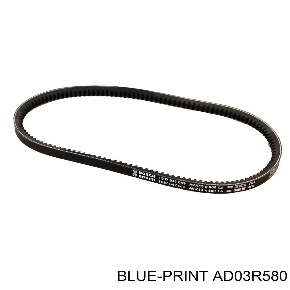 Клиновий ремінь Blue Print AD03R580 ціна, від 6.65 USD