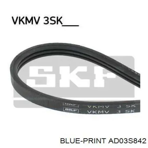 VKMV3SK842 SKF ремінь приводний, агрегатів