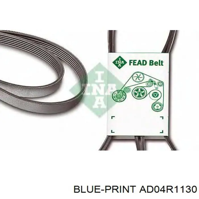 Купити AD04R1130 Blue Print Ремінь генератора