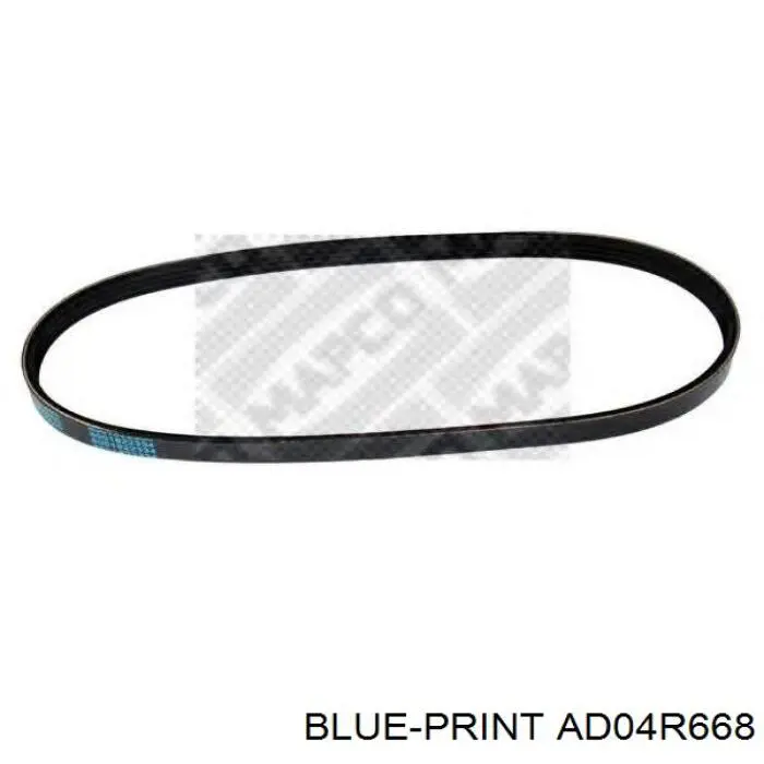 Купити AD04R668 Blue Print Ремінь генератора