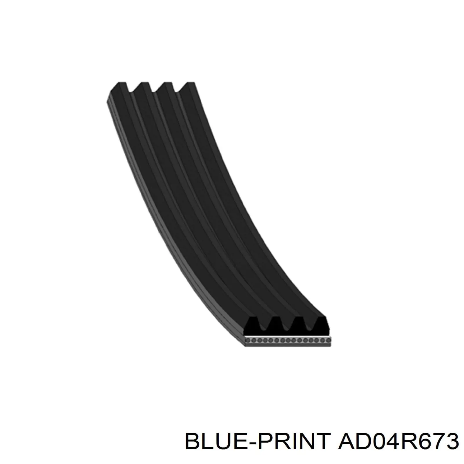 AD04R673 Blue Print ремінь приводний, агрегатів