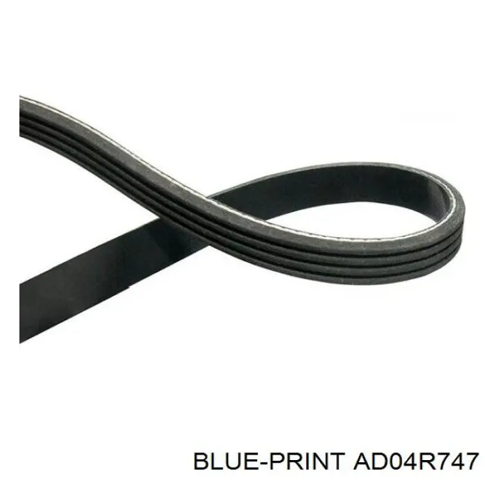 Клиновий ремінь Blue Print AD04R747 ціна, від 4.08 USD