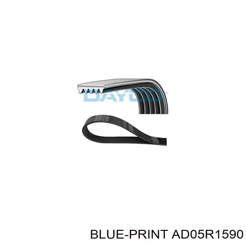 Купити AD05R1590 Blue Print Ремінь генератора