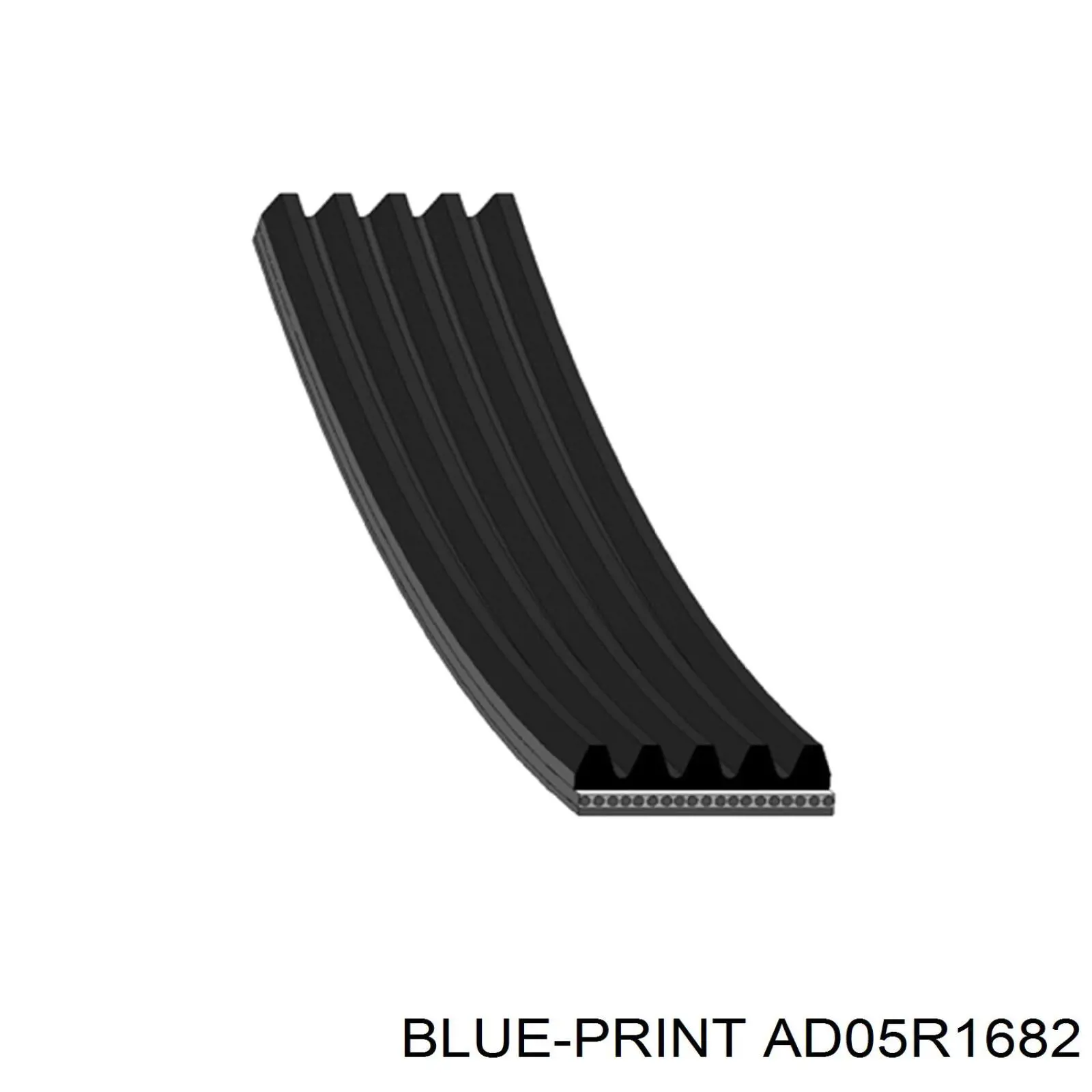 AD05R1682 Blue Print ремінь приводний, агрегатів