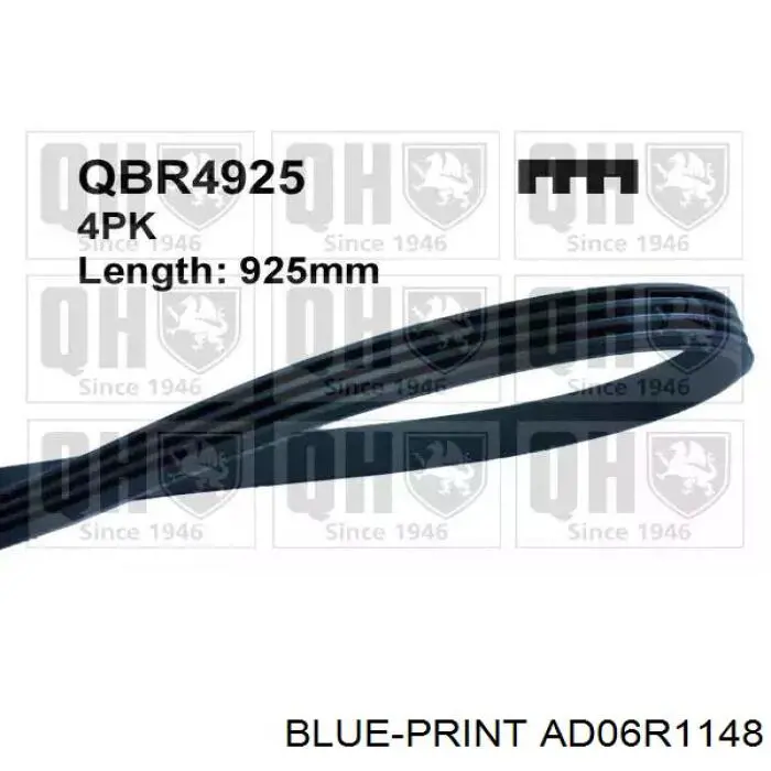 Купити AD06R1148 Blue Print Ремінь генератора