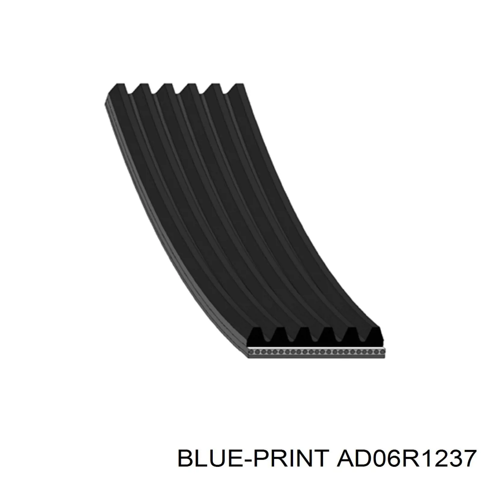 Ремінь приводний, агрегатів AD06R1237 Blue Print