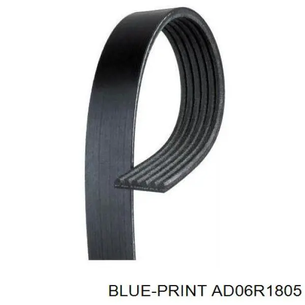 Клиновий ремінь Blue Print AD06R1805 ціна, від 11.31 USD