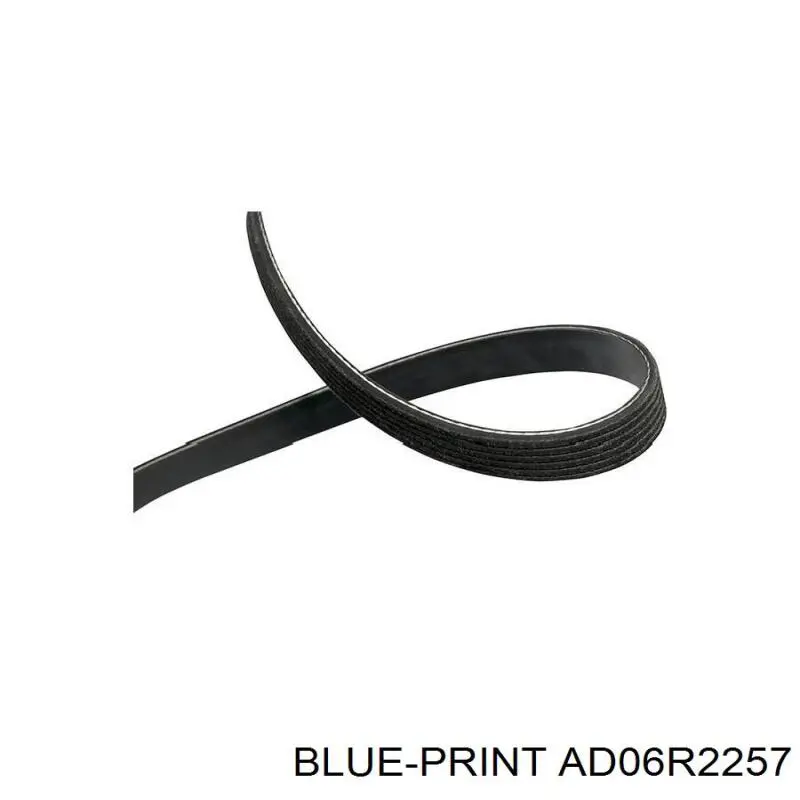 Клиновий ремінь Blue Print AD06R2257 ціна, від 15.50 USD