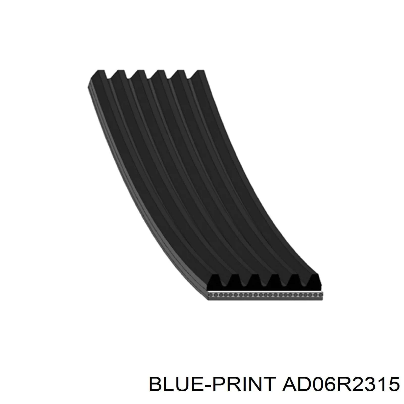 Ремінь приводний, агрегатів AD06R2315 Blue Print