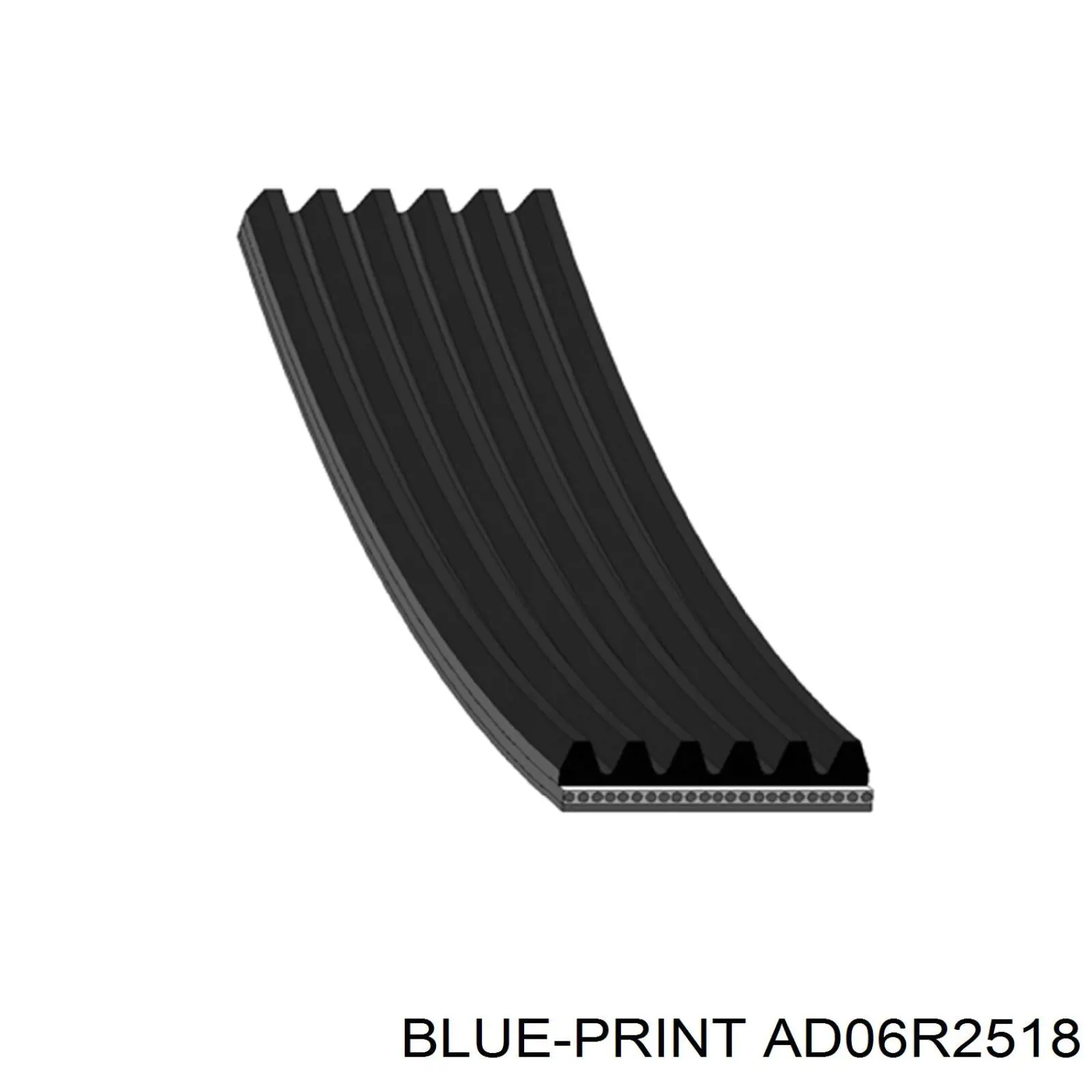 Ремінь приводний, агрегатів AD06R2518 Blue Print