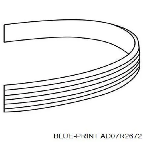 Ремінь приводний, агрегатів LR031361G Britpart