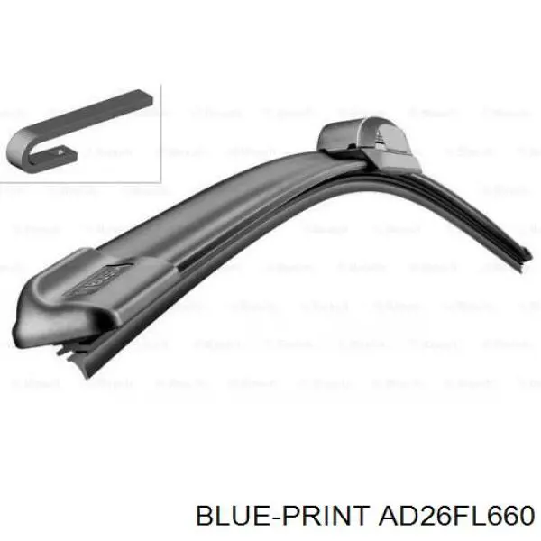 Щітка склоочисника лобового скла, водійська Peugeot/Citroen 1689855080