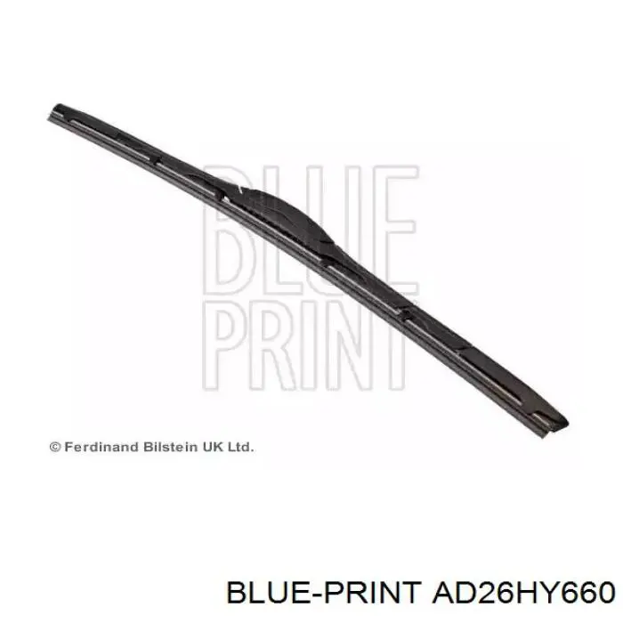 Щітка-двірник лобового скла, водійська Blue Print AD26HY660 ціна, від 13.26 USD