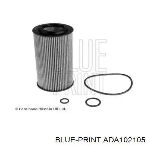 Фільтр масляний Blue Print ADA102105
