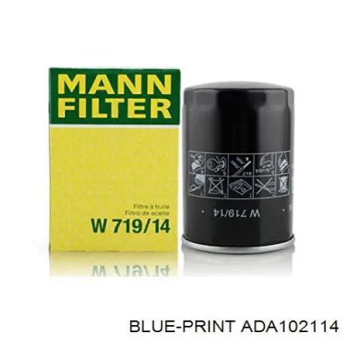 Масляний фільтр ADA102114 Blue Print