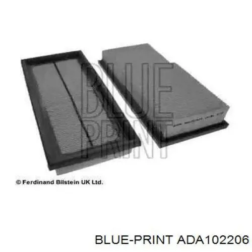 Елемент повітряного фільтра Blue Print ADA102206 ціна, від 15.68 USD