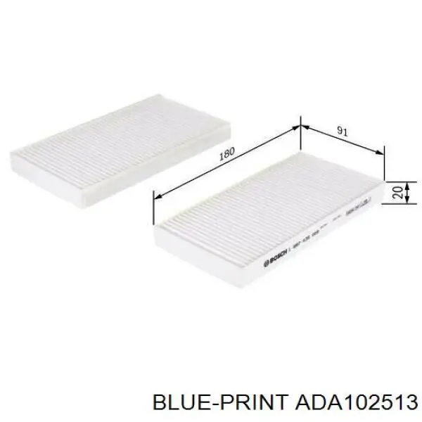 ADA102513 Blue Print фільтр салону