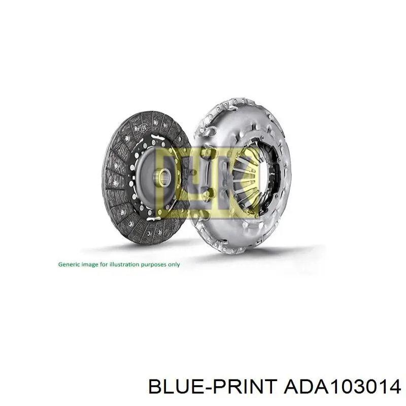 ADA103014 Blue Print комплект зчеплення (3 частини)