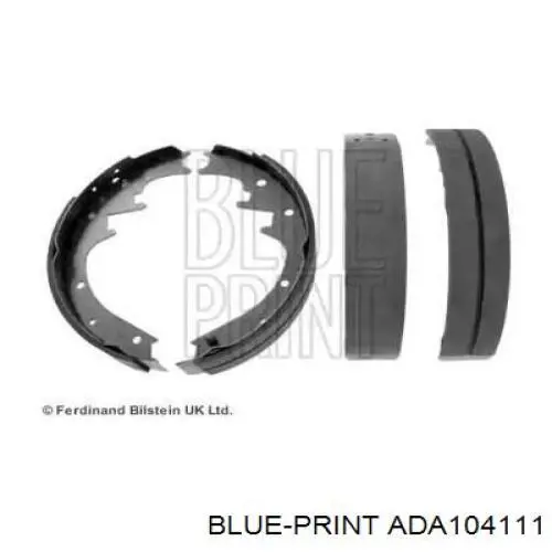 ADA104111 Blue Print колодки гальмові задні, барабанні