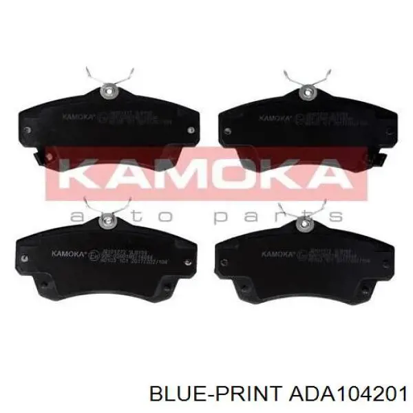 Гальмівні колодки Blue Print ADA104201 ціна, від 31.31 USD