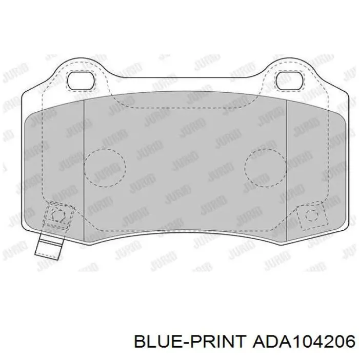 Задні гальмівні колодки ABE C2Y033ABE ціна, від 28.56 USD